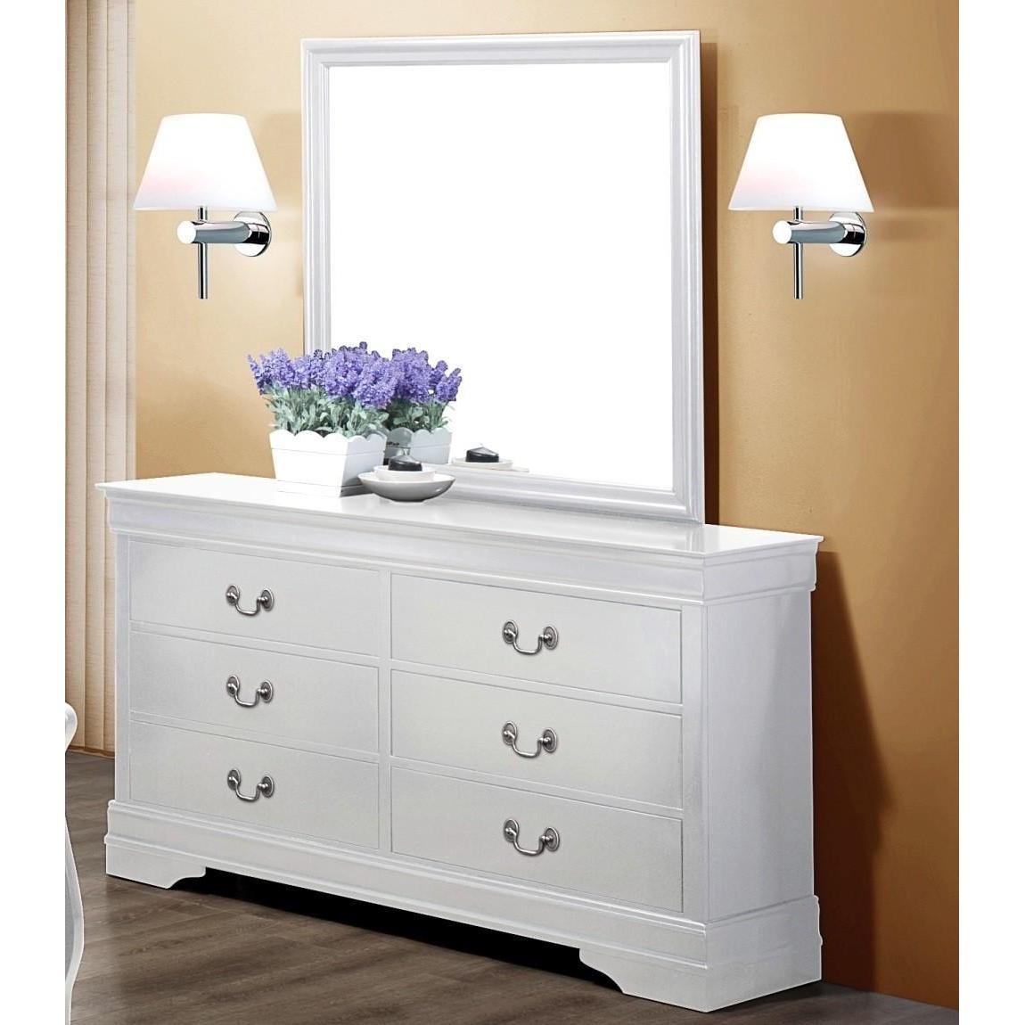 Crown Mark Louis Philip B3650 7 pc Queen Sleigh Bedroom Set IMAGE 3