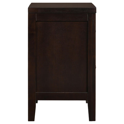 Coaster Furniture Carlton 202092 2-Drawer Nightstand - Cappuccino IMAGE 8