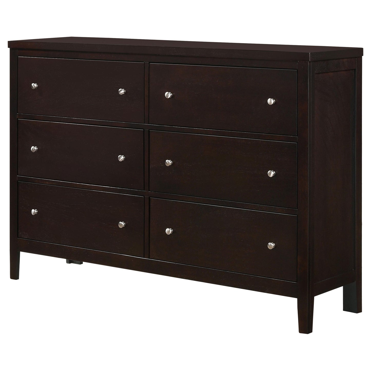 Coaster Furniture Carlton 202093 6-Drawer Dresser - Cappuccino IMAGE 3