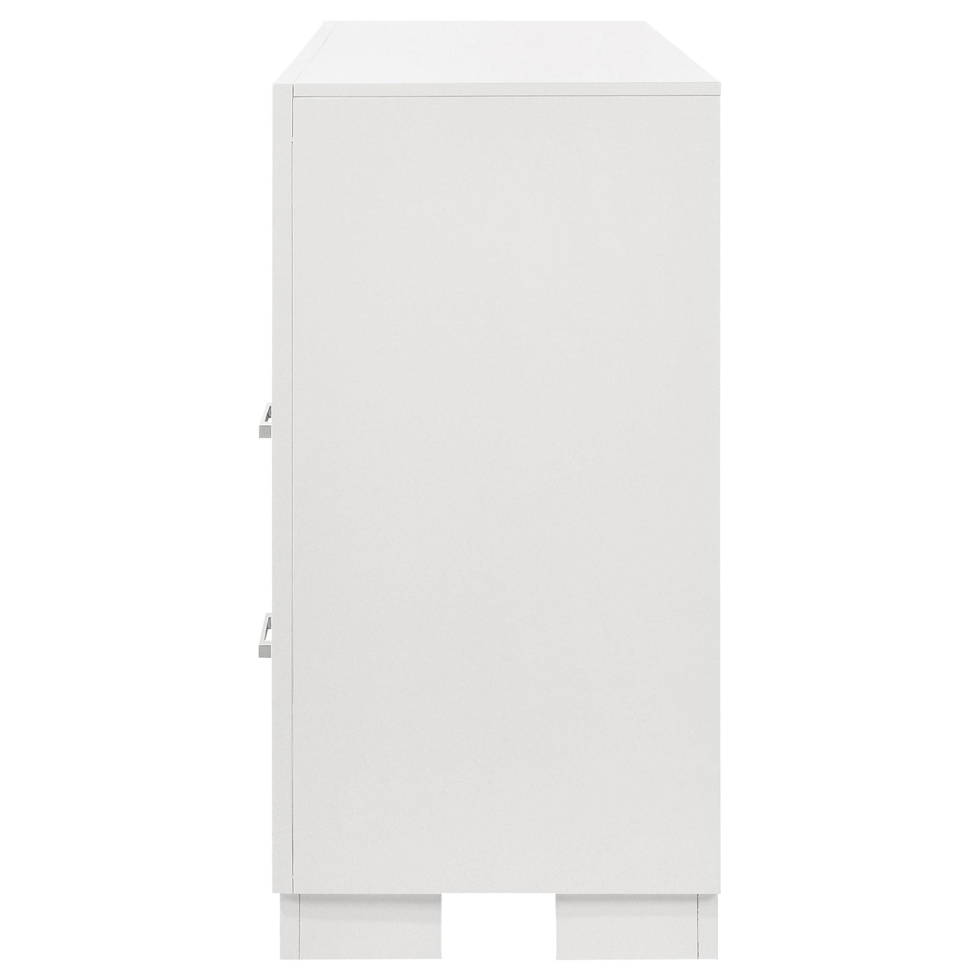 Coaster Furniture Jessica 202993 6-Drawer Dresser - Snow White IMAGE 4