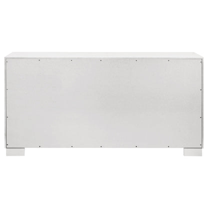 Coaster Furniture Jessica 202993 6-Drawer Dresser - Snow White IMAGE 6