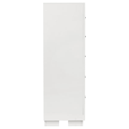 Coaster Furniture Jessica 202995 5-Drawer Bedroom Chest - Snow White IMAGE 8