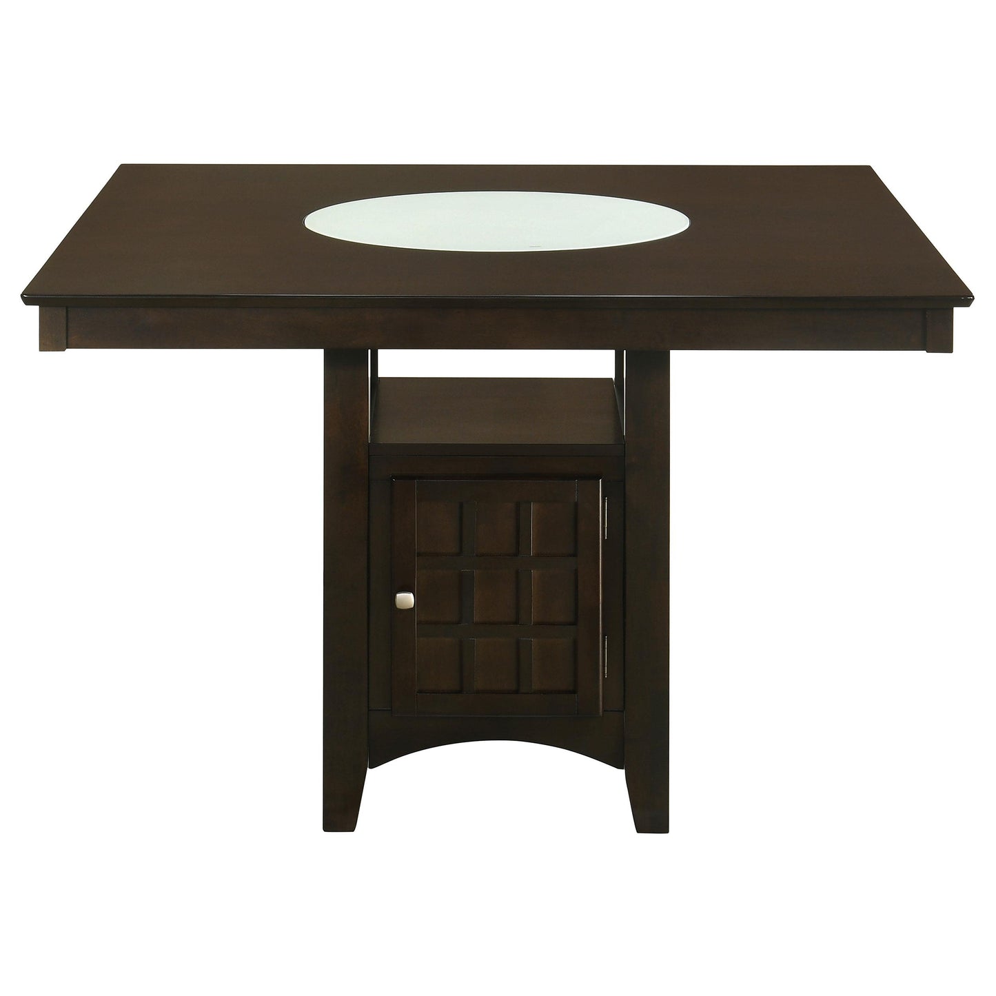 Coaster Furniture Gabriel 100438 52-inch Counter Height Dining Table - Cappuccino IMAGE 3