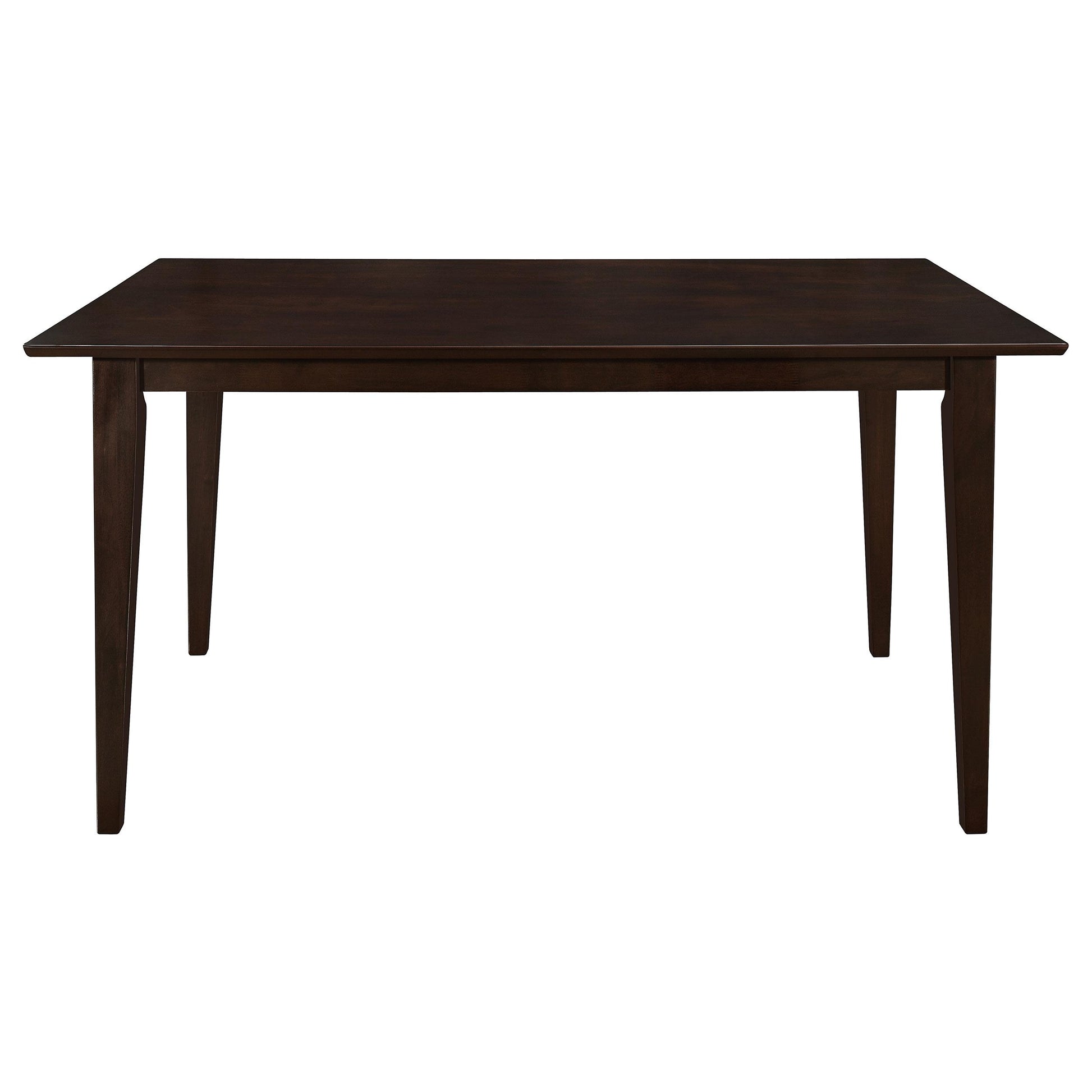 Coaster Furniture Gabriel 100771 Rectangular 59-inch Wood Dining Table - Cappuccino IMAGE 2