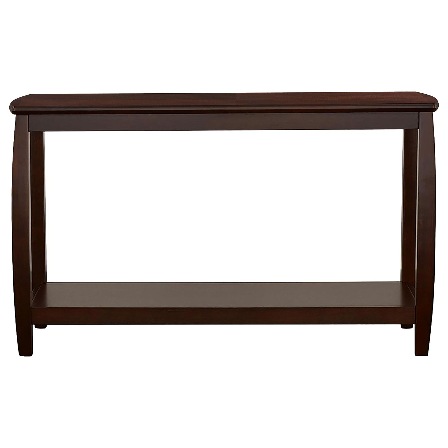 Coaster Furniture Dixon 701079 Wood Entryway Console Table with Shelf - Cappuccino IMAGE 2