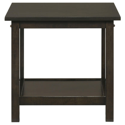Coaster Furniture Rachelle 5909 3-piece Rectangular Coffee Table Set - Deep Merlot IMAGE 7