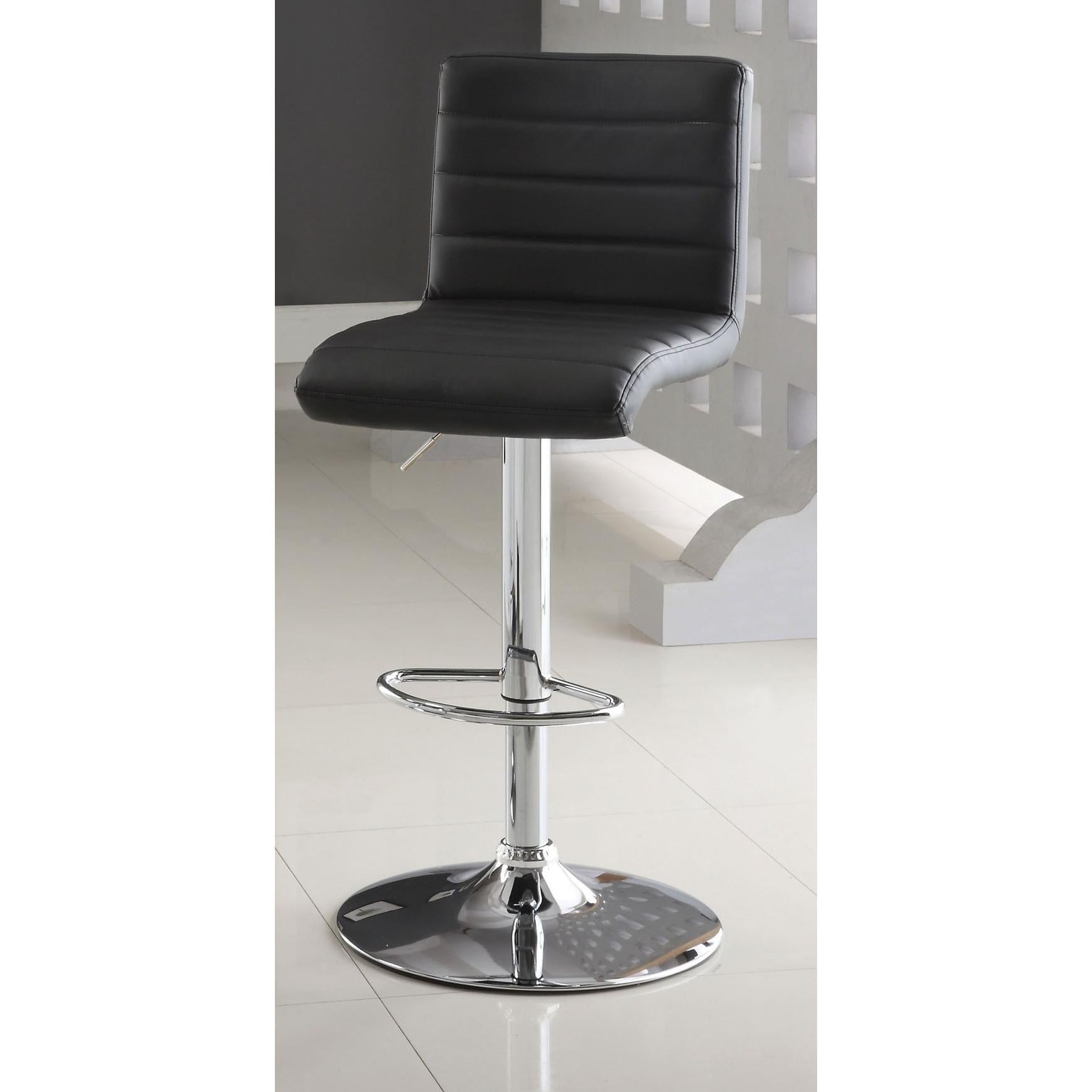  Furniture of America Passore Adjustable Height Stool CM-BR6905BK IMAGE 1