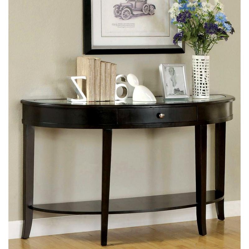  Furniture of America Silver Mist Sofa Table CM4950S IMAGE 1