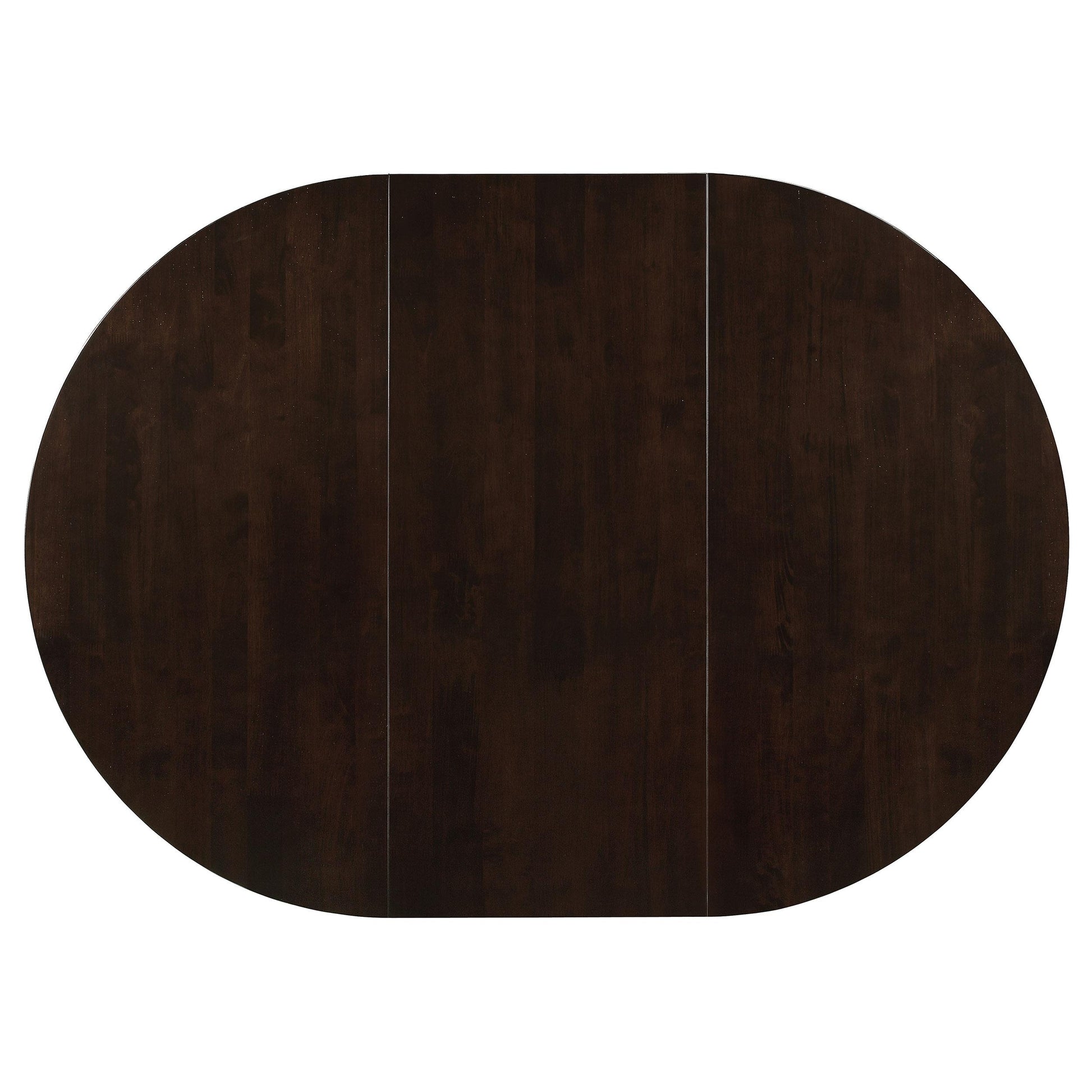 Coaster Furniture Gabriel 100770 Oval 60-inch Extension Leaf Dining Table - Cappuccino IMAGE 7