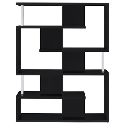 Coaster Furniture Hoover 800309 63-inch 5-shelf Bookshelf - Black IMAGE 2
