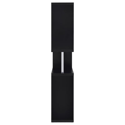 Coaster Furniture Hoover 800309 63-inch 5-shelf Bookshelf - Black IMAGE 4