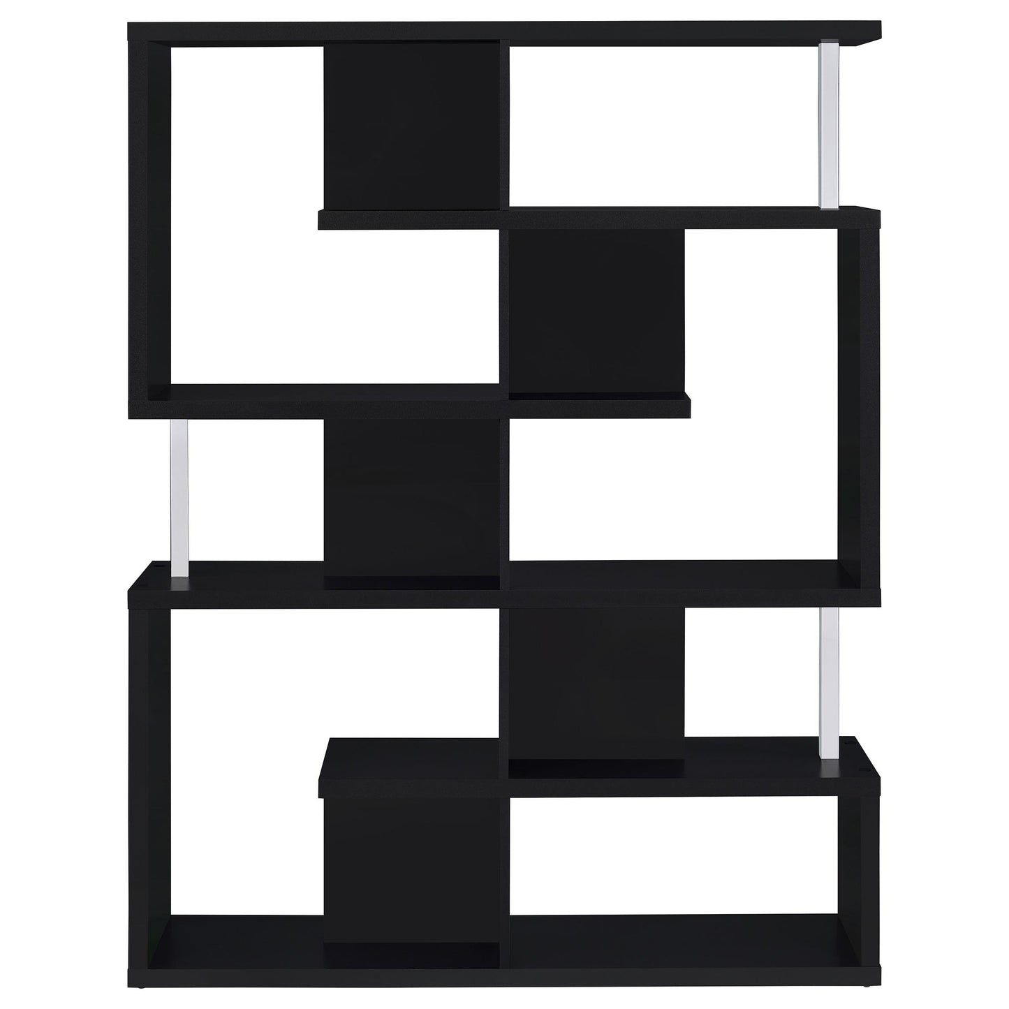 Coaster Furniture Hoover 800309 63-inch 5-shelf Bookshelf - Black IMAGE 6