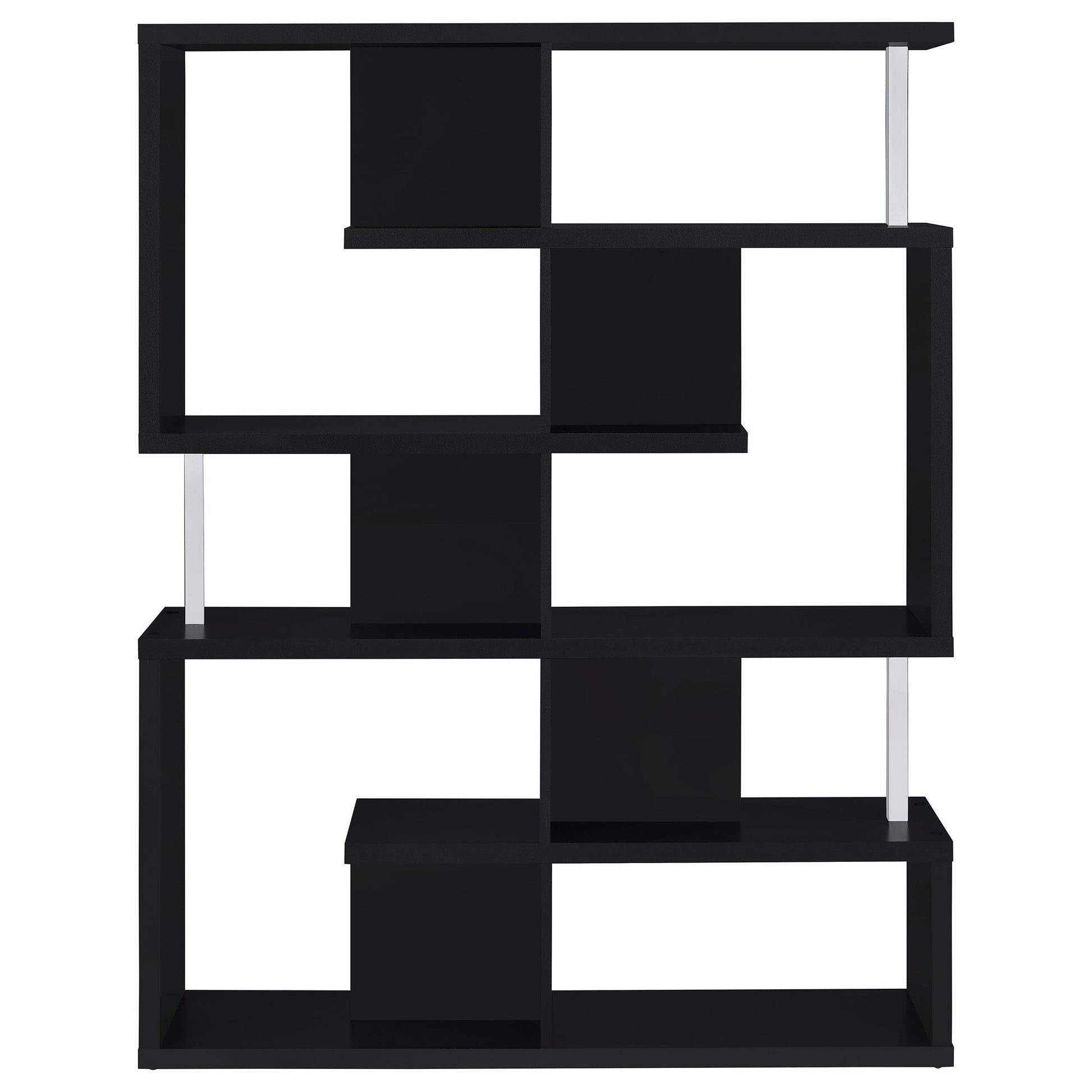 Coaster Furniture Hoover 800309 63-inch 5-shelf Bookshelf - Black IMAGE 6