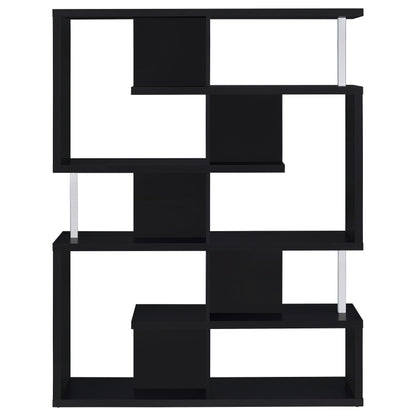 Coaster Furniture Hoover 800309 63-inch 5-shelf Bookshelf - Black IMAGE 6