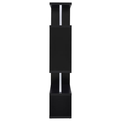 Coaster Furniture Hoover 800309 63-inch 5-shelf Bookshelf - Black IMAGE 8