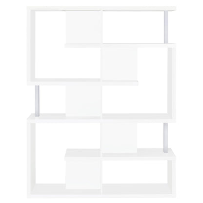 Coaster Furniture Hoover 800310 63-inch 5-shelf Bookshelf - White IMAGE 6