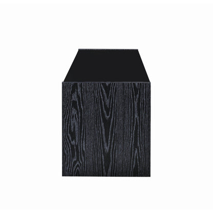 Coaster Furniture Alton 700645 3-Drawer Engineered Wood 62" TV Stand - Black Oak IMAGE 5