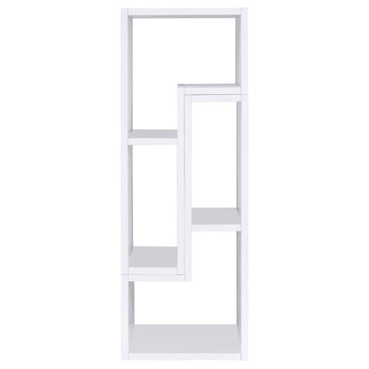 Coaster Furniture Velma 800330 Multipurpose TV Stand and Bookshelf - White IMAGE 6