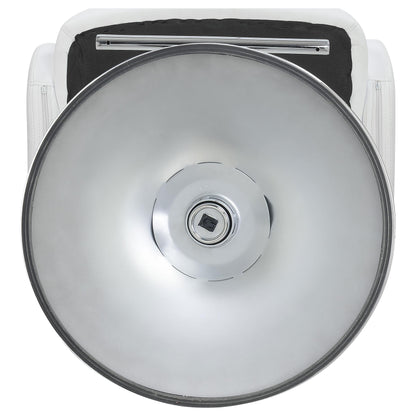 Coaster Furniture Brandi 102557 Adjustable Bar Stool - Chrome and White IMAGE 10