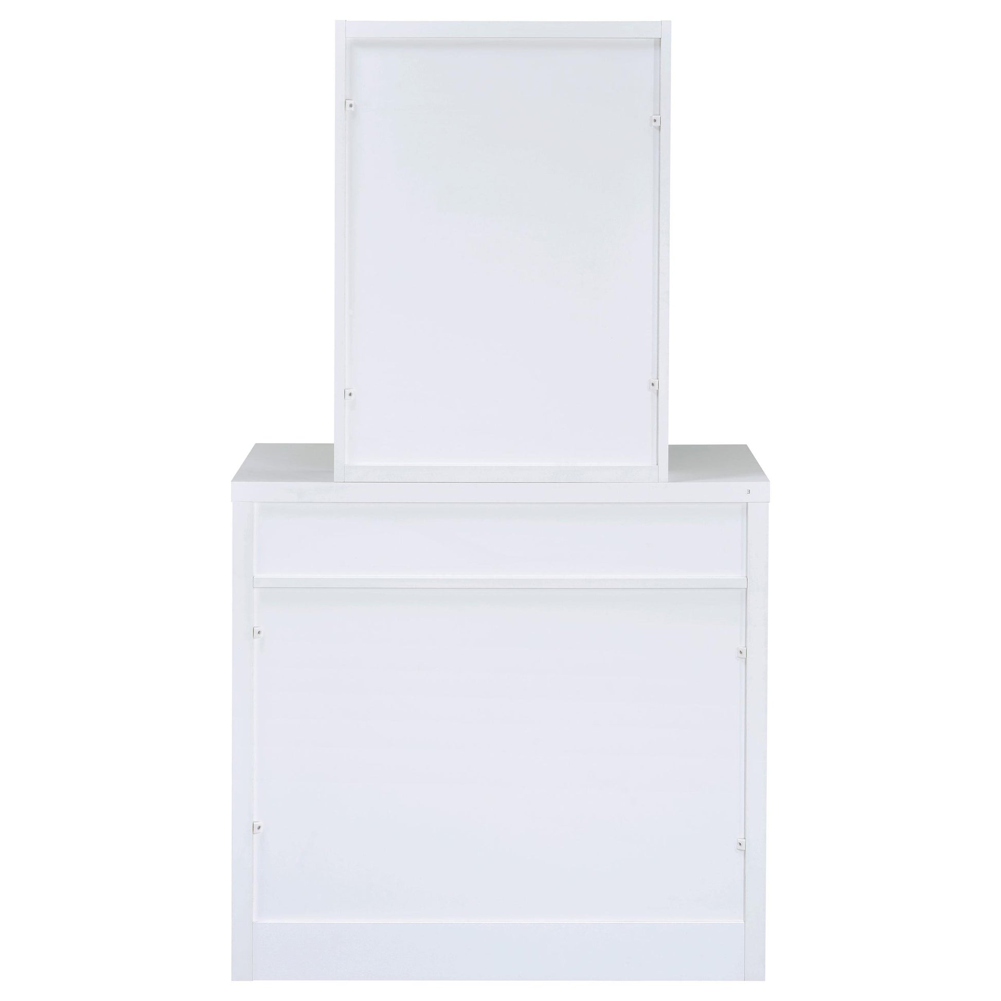 Coaster Furniture Harvey 300290 Vanity Set with Lift-Top Stool - White IMAGE 7