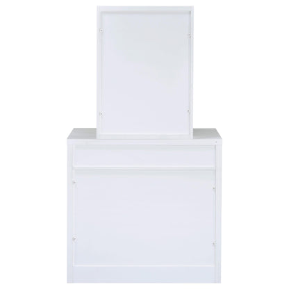 Coaster Furniture Harvey 300290 Vanity Set with Lift-Top Stool - White IMAGE 7