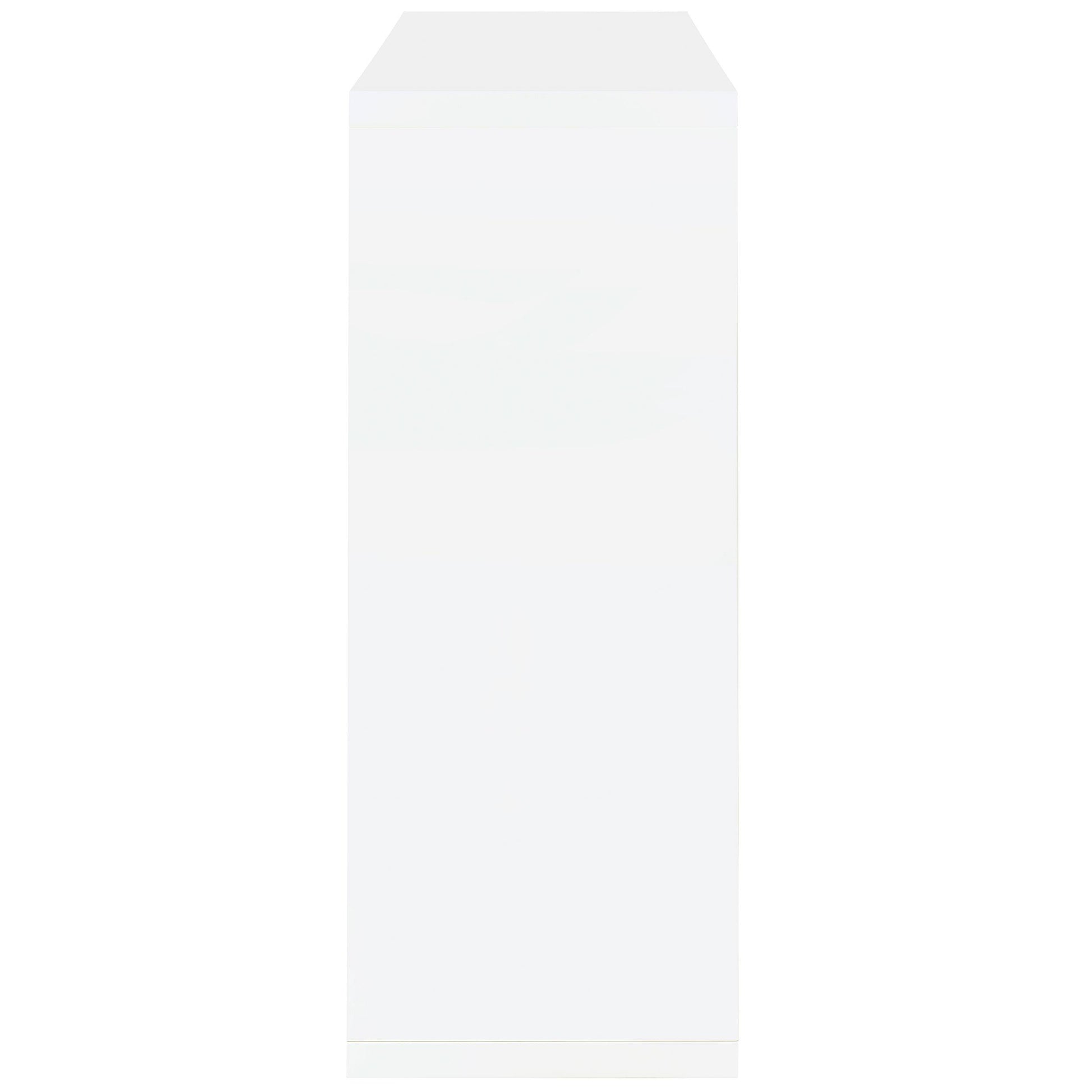 Coaster Furniture Prescott 100167 Rectangular Home Bar Table - White High Gloss IMAGE 4