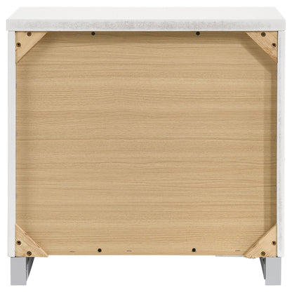 Coaster Furniture Felicity 203502 2-Drawer Nightstand - White High Gloss IMAGE 6