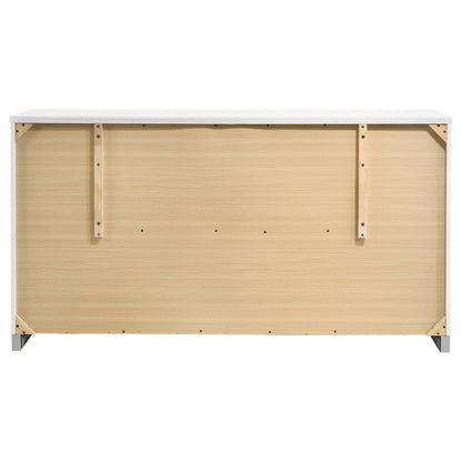 Coaster Furniture Felicity 203503 6-Drawer Dresser - White High Gloss IMAGE 6