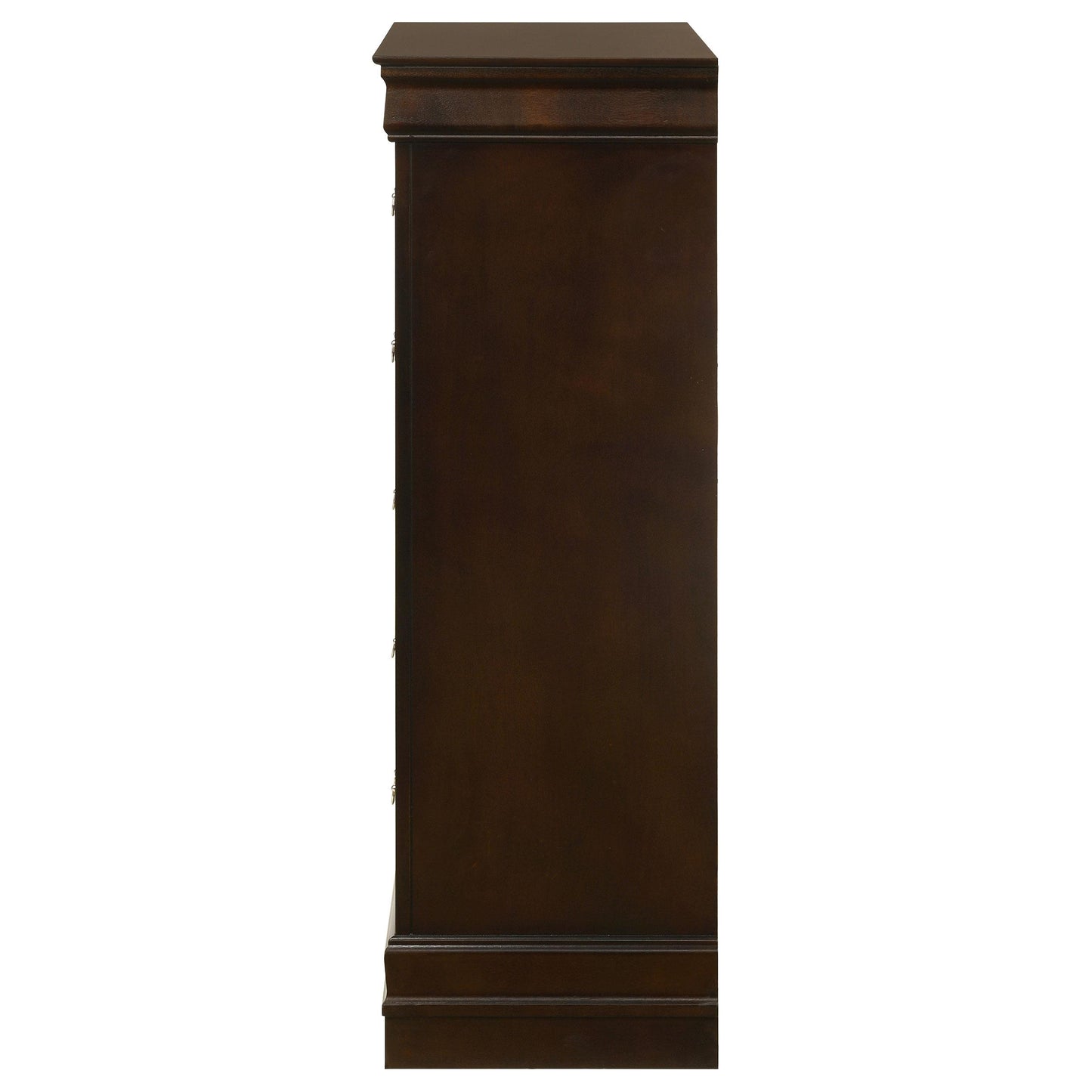  Coaster Furniture Louis Philippe 202415 5-Drawer Bedroom Chest - Cappuccino IMAGE 4