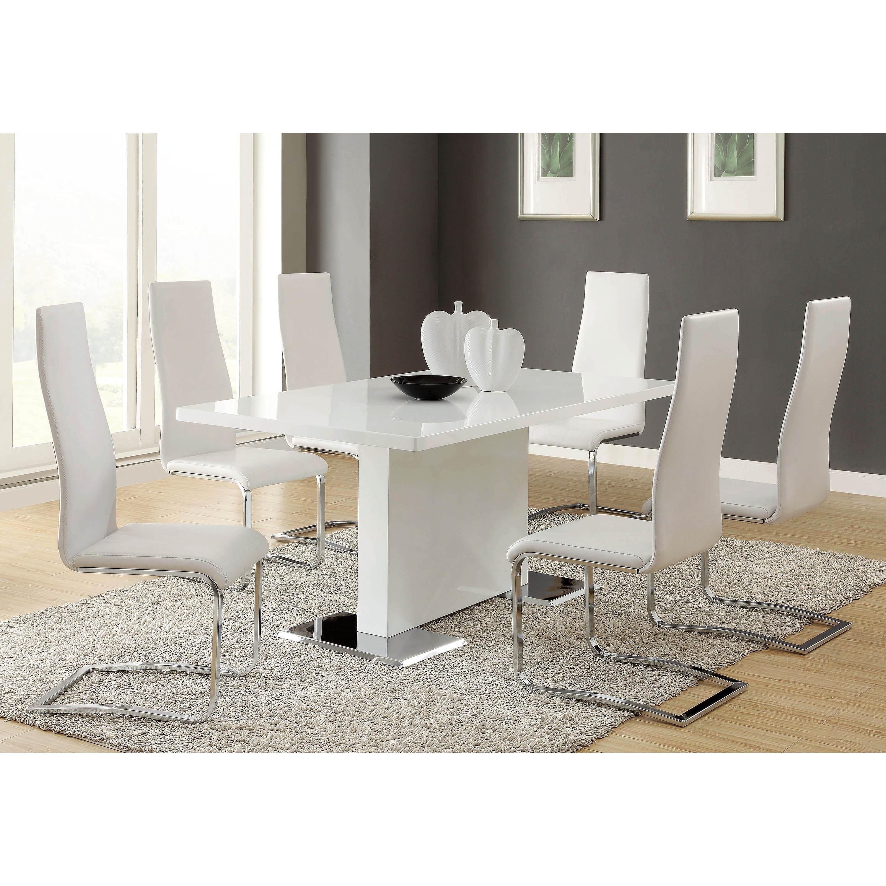  Coaster Furniture Anges 102310 5 pc Dining Set (W) IMAGE 1