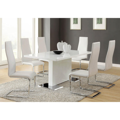  Coaster Furniture Anges 102310 5 pc Dining Set (W) IMAGE 1