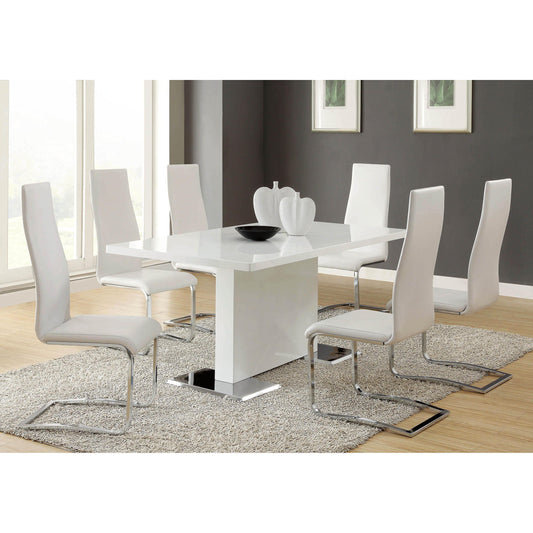  Coaster Furniture Anges 102310 5 pc Dining Set (W) IMAGE 1