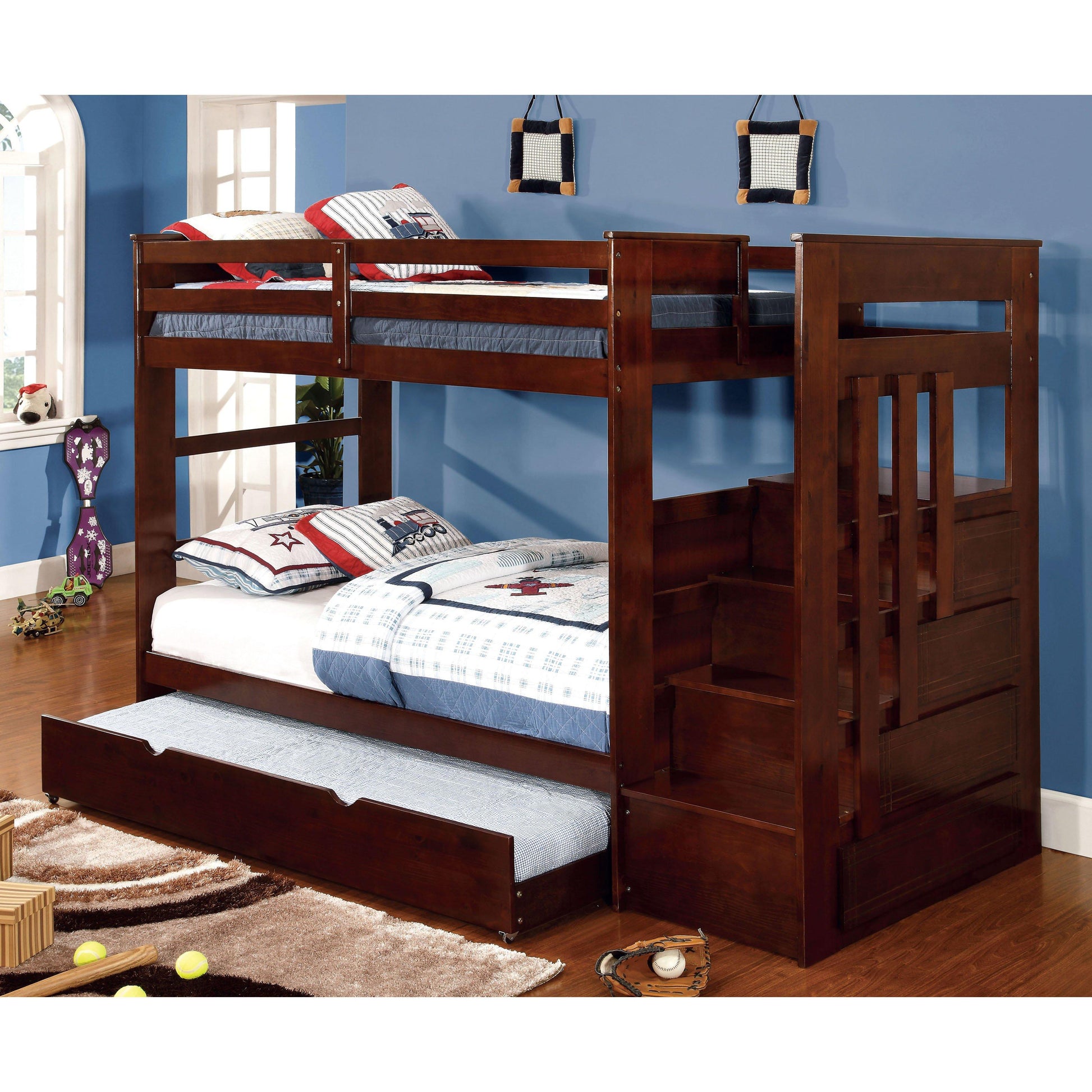  Furniture of America Kids Beds Bunk Bed CM-BK612-BED IMAGE 3