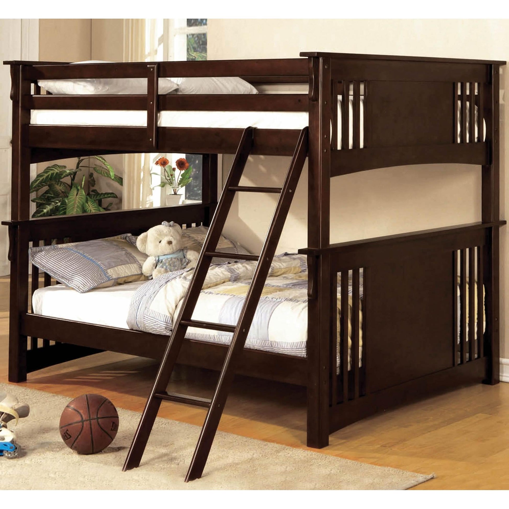  Furniture of America Kids Beds Bunk Bed CM-BK603EXP-BED IMAGE 1