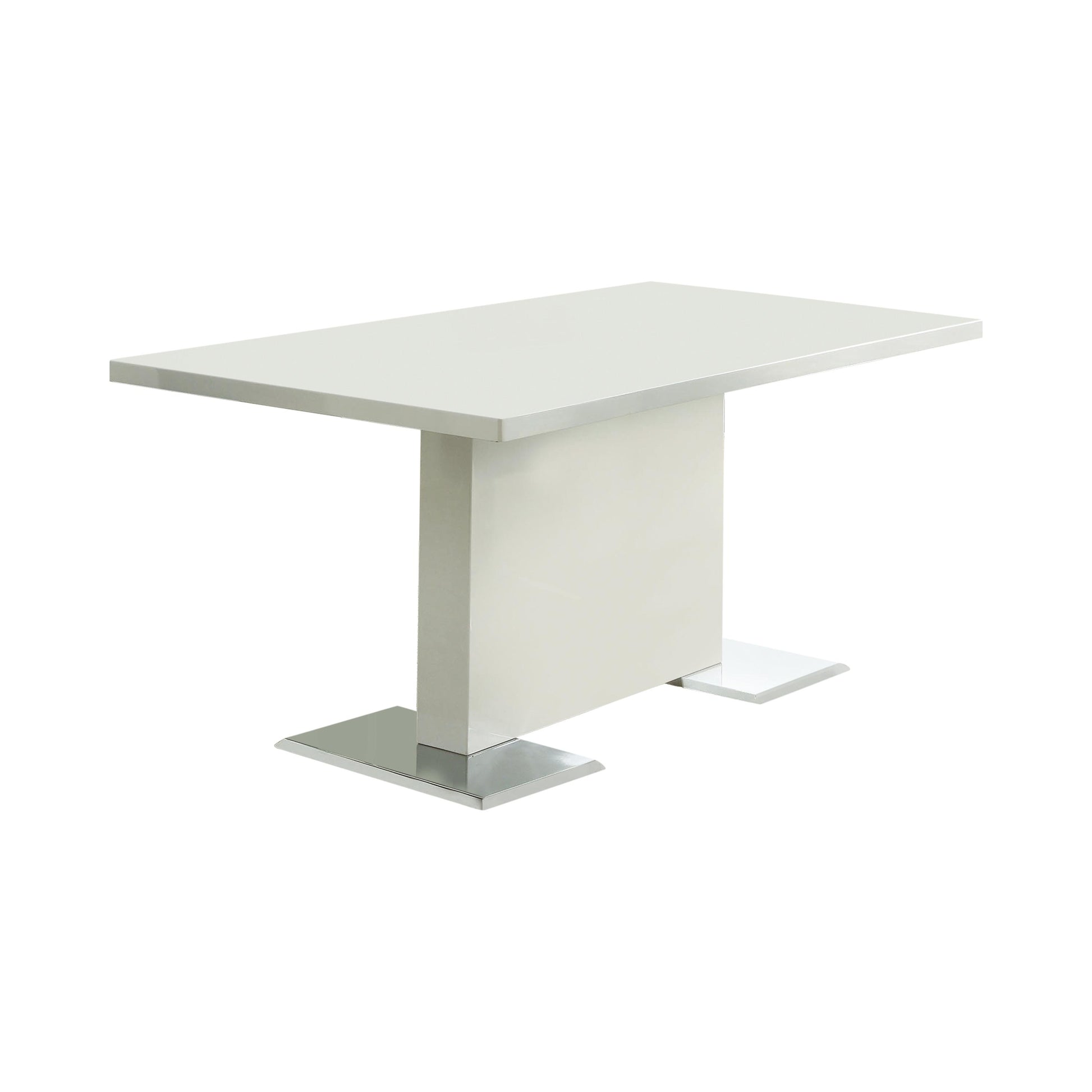  Coaster Furniture Anges 102310 5 pc Dining Set (Gray) IMAGE 2