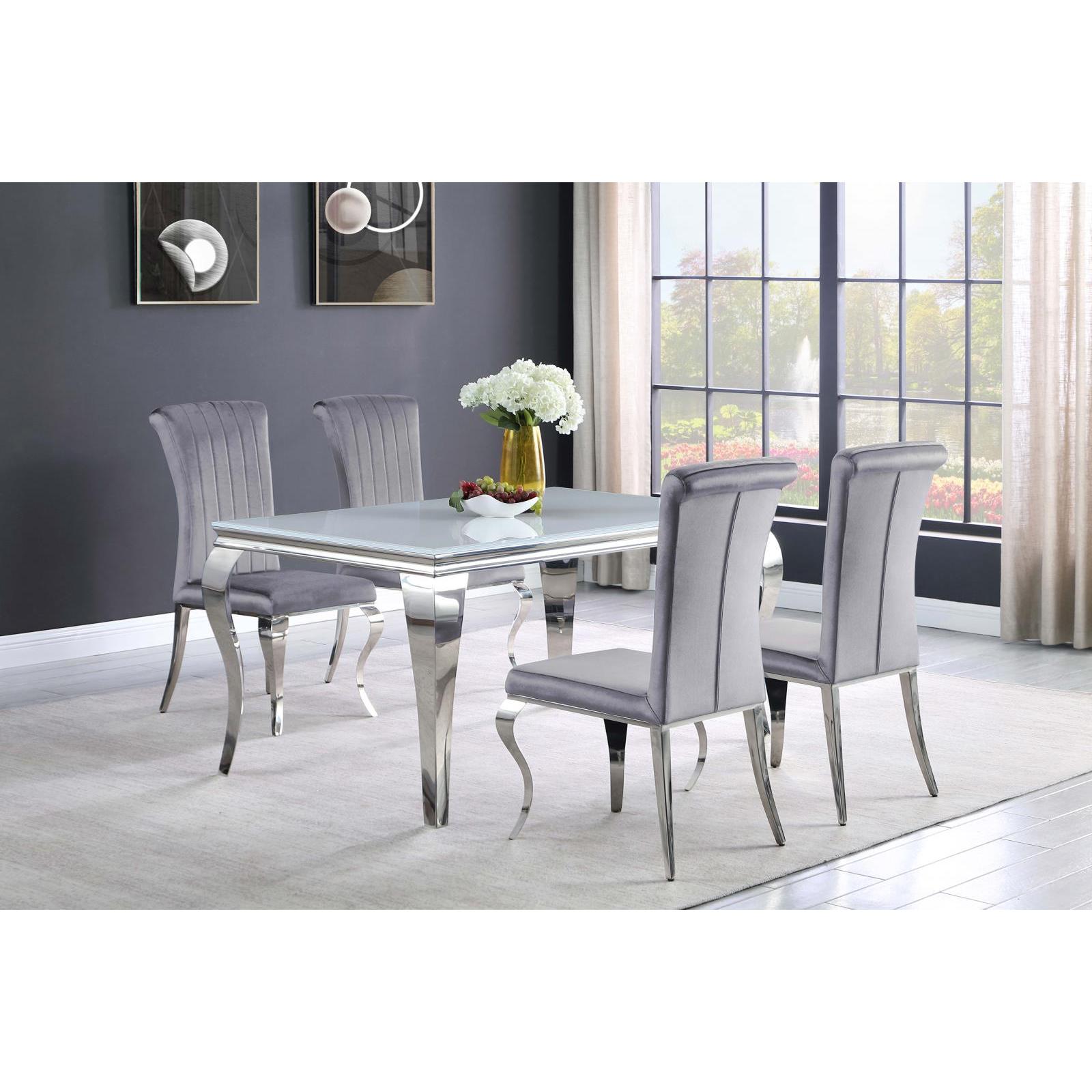  Coaster Furniture Carone 115091-S5G 5 pc Dining Set IMAGE 1