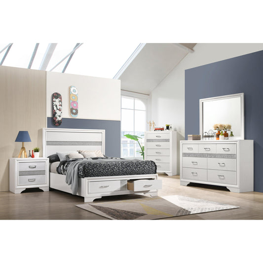  Coaster Furniture Miranda 205111F-S5 7 pc Full Storage Bedroom Set IMAGE 1
