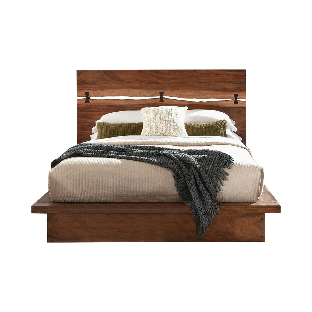  Coaster Furniture Winslow 223250KW-S5 7 pc California King Platform Bedroom Set IMAGE 2