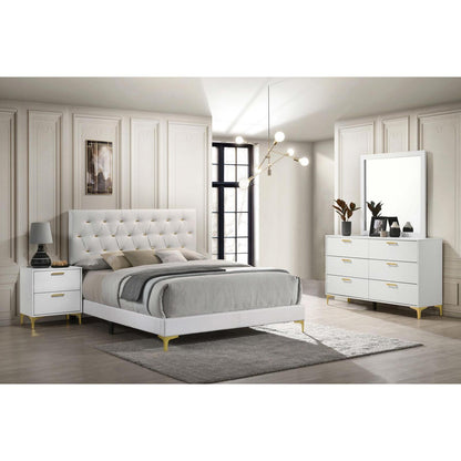  Coaster Furniture Kendall 224401KE-S4 6 pc King Upholstered Bedroom Set IMAGE 1