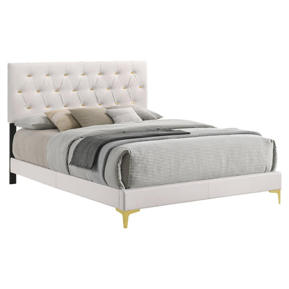  Coaster Furniture Kendall 224401KW-S5 7 pc California King Upholstered Bedroom Set IMAGE 2