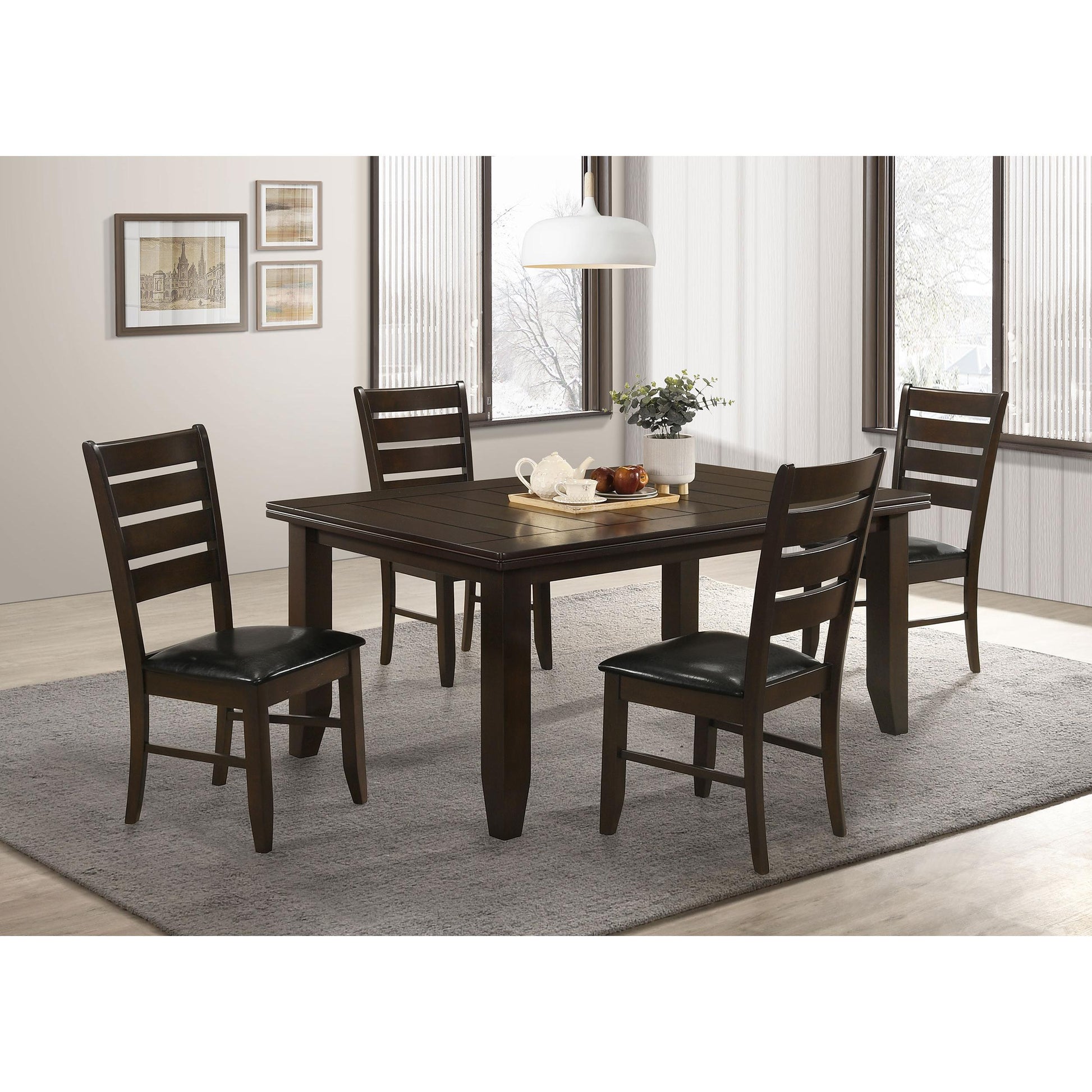  Coaster Furniture Dalila 102722 Wood Dining Side Chair - Cappuccino (Set of 2) IMAGE 10