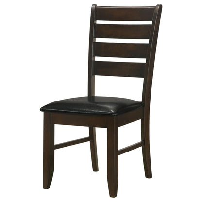 Coaster Furniture Dalila 102722 Wood Dining Side Chair - Cappuccino (Set of 2) IMAGE 3
