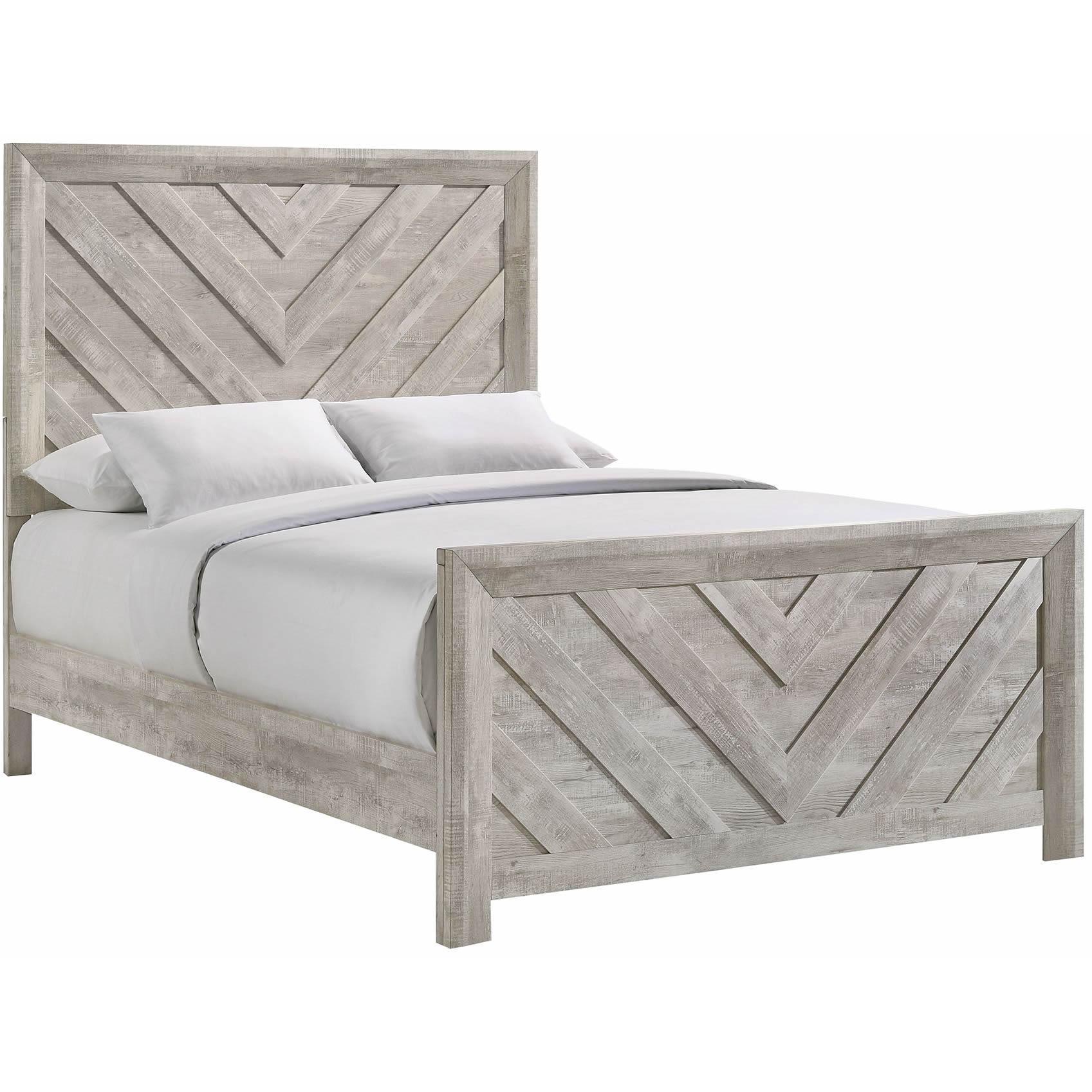  Elements International Ellen EL700 7 pc Full Panel Bedroom Set IMAGE 2