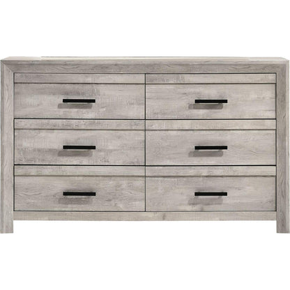  Elements International Ellen EL700 7 pc Full Panel Bedroom Set IMAGE 4