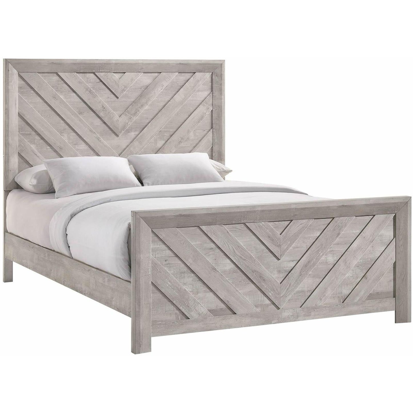  Elements International Ellen EL700 6 pc Queen Panel Bedroom Set IMAGE 2