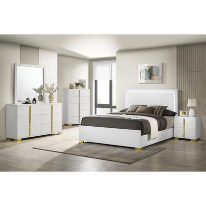  Coaster Furniture Marceline 222931F-S5 7 pc Full Panel Bedroom Set IMAGE 1