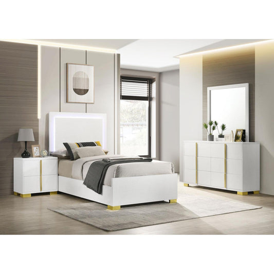  Coaster Furniture Marceline 222931T-S4 6 pc Twin Panel Bedroom Set IMAGE 1