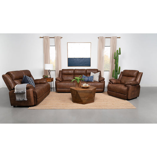  Coaster Furniture Ellington 508281-S3 3 pc Living Room Set IMAGE 1