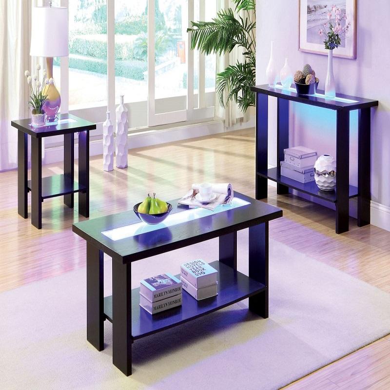  Furniture of America Luminar II Sofa Table CM4559S IMAGE 4