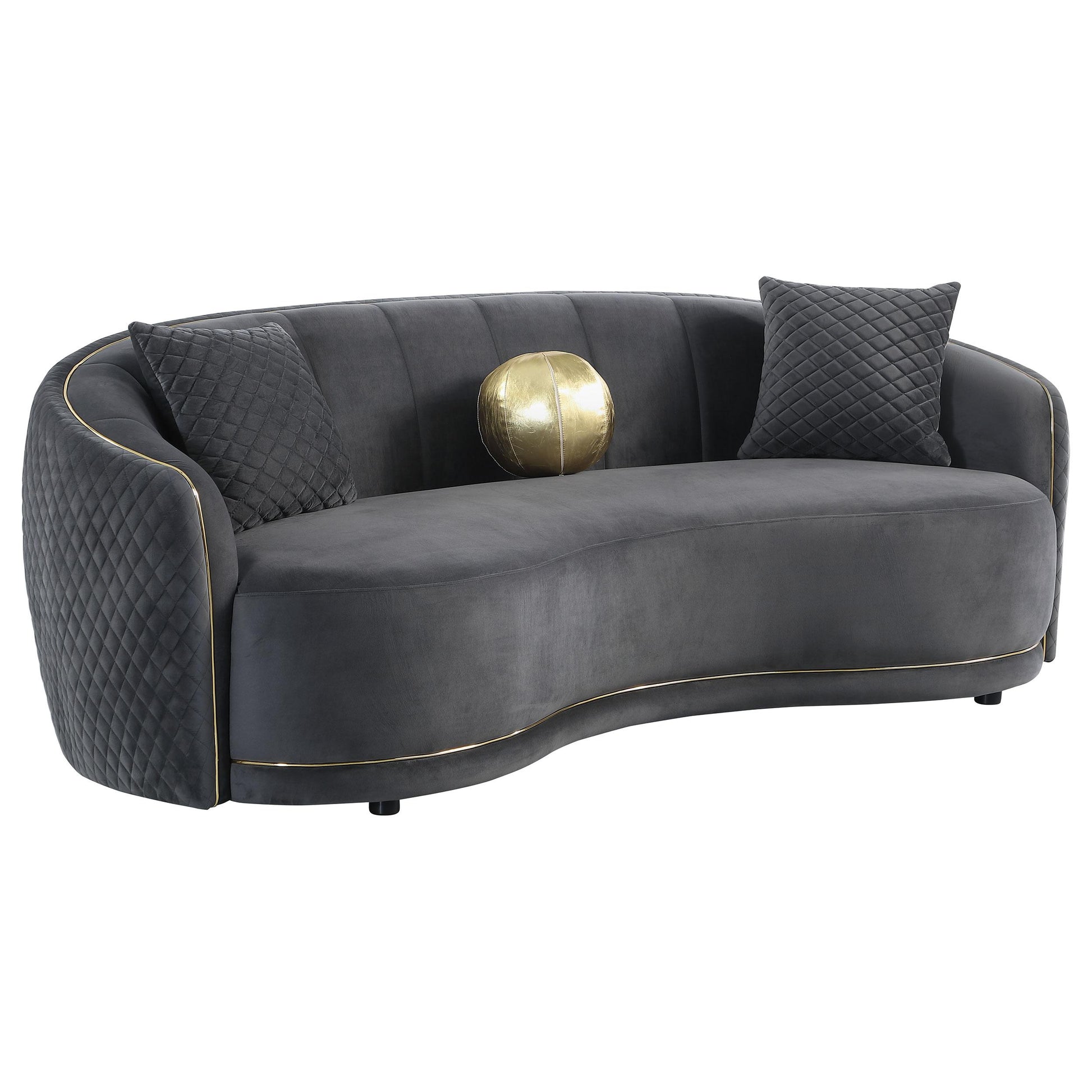  Coaster Furniture Brookside 504844-S2 2 pc Living Room Set IMAGE 2
